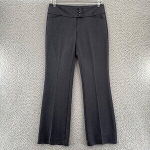 Ann Taylor Pants Womens 0 Petite Modern Gray Stretch 4 Pockets Bootcut Career